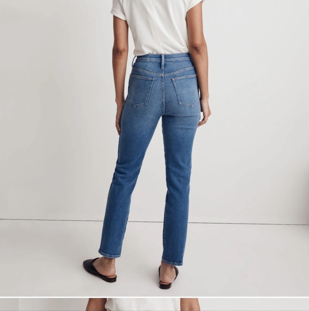 Madewell Stovepipe Jeans Size 30 - Picture 3 of 6
